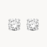 PENDIENTES DIAMANTES CREADOS 2.020 QUILATES CERTIFICADO IGI