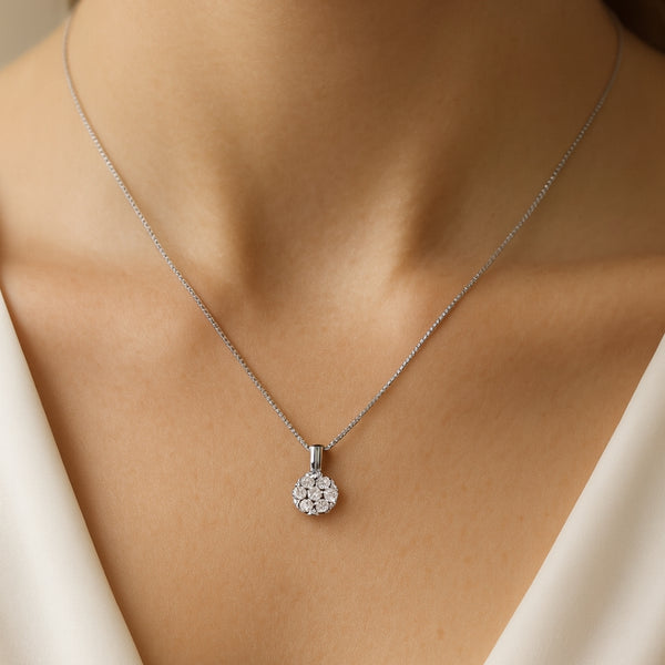 COLGANTE DIAMANTES CREADOS GARRAS COLECCION ASTRA