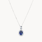 COLGANTE ZAFIRO Y DIAMANTES DIANE