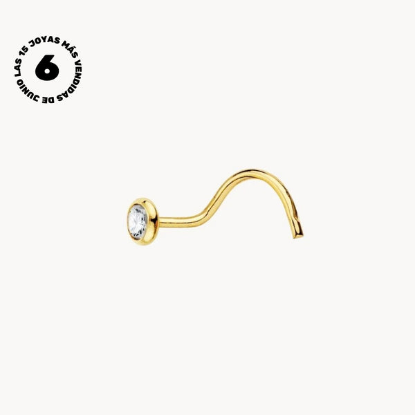 PIERCING NARIZ CIRCONITA EN CHATON OLIVIA