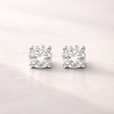 PENDIENTES DIAMANTES CREADOS 2.020 QUILATES CERTIFICADO IGI