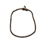 PULSERA RIVIERE CIRCONITAS BROWN