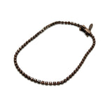 BRACELET ZIRCONE MARRON RIVIERE