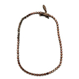 PULSERA RIVIERE CIRCONITAS BROWN