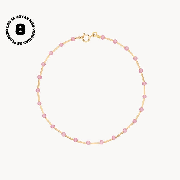 ALBA PINK ZIRCONIA BRACELET