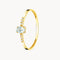 ANILLO AGUAMARINA Y DIAMANTES BIRGIT