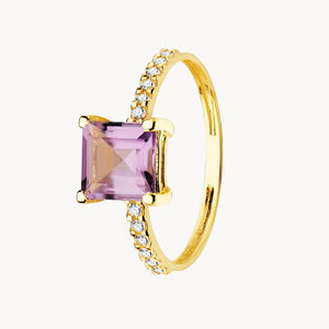 ANILLO AMATISTA Y CIRCONITAS EIRA