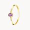 AMETHYST AND DIAMOND RING BIRGIT