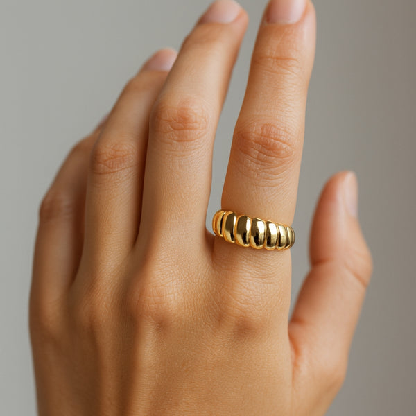 ANILLO LISO CROISSANT II