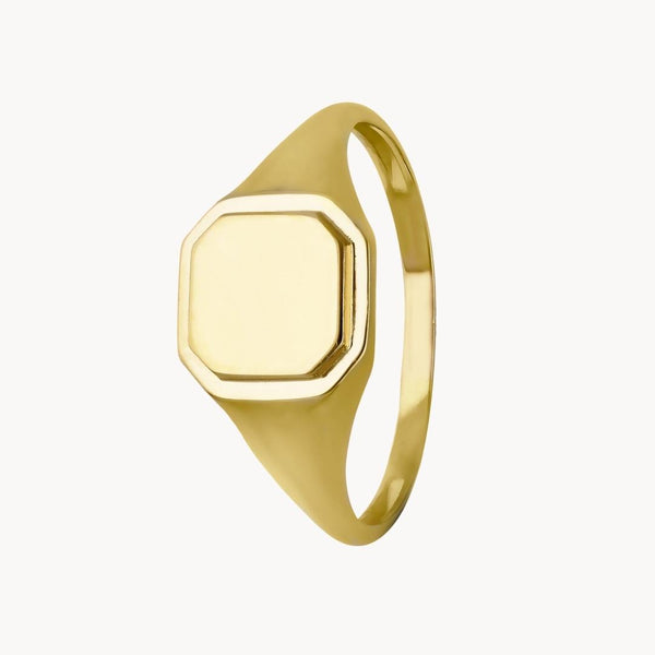 Anillo sello Oro 18kt Lara