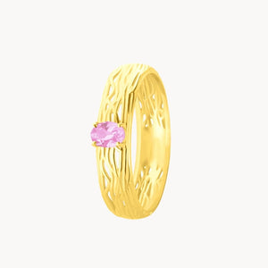 ANILLO CON ZAFIRO ROSA GIULIANA