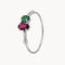 RING EMERALD, RUBY AND ZIRCONIA ORIANNE