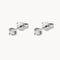 PENDIENTES CON DIAMANTE GARRAS 0.32 QUILATES MICHELLE