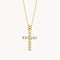 PENDANT CROSS AND DIAMONDS MEIRA