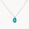 IVY OVAL EMERALD PENDANT