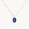 IVY OVAL SAPPHIRE PENDANT
