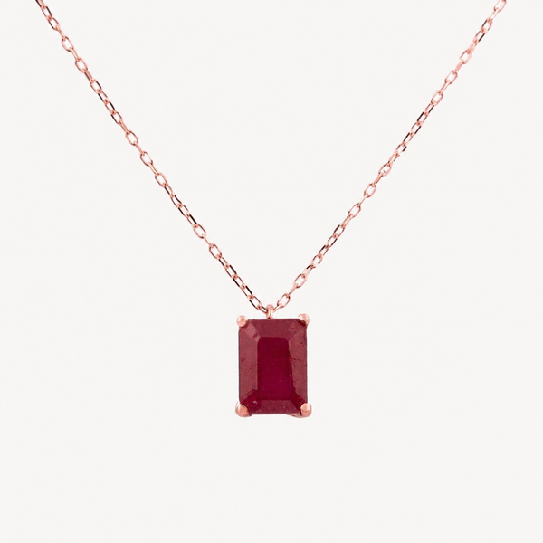 PENDENTIF AVEC RUBIS FRANCESCA