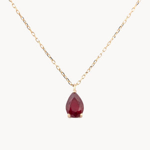 COLGANTE CON RUBI KEREN