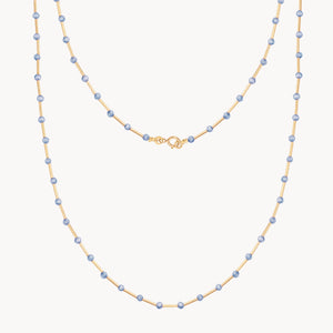 COLLAR CIRCONITAS AZULES ALBA