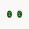PENDIENTES ESMERALDA OVAL 7X5 HILDA