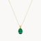 COLGANTE ESMERALDA OVAL GRANDE ELSA