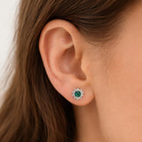 PENDIENTES ESMERALDA Y ORLA DE CIRCONITAS LEA
