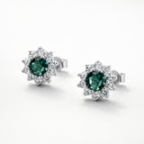 PENDIENTES ESMERALDA Y ORLA DE CIRCONITAS LEA