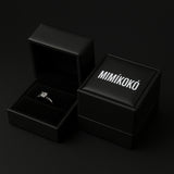 ANILLO MEDIA ALIANZA CON DIAMANTES 0.22 QUILATES RAYNA