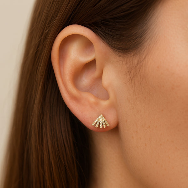 PENDIENTES CON DIAMANTES GALENE