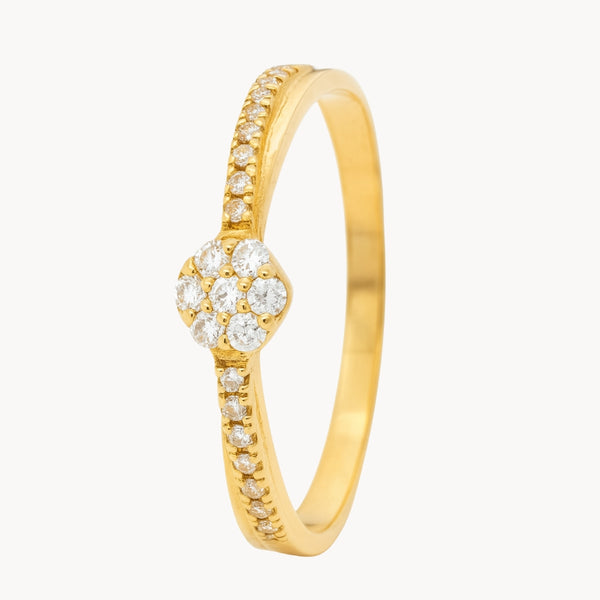 ANILLO DOBLE CON DIAMANTES DEVAN