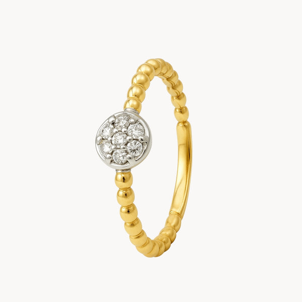ANILLO CON DIAMANTES ASTRA