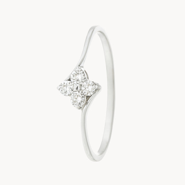 ANILLO ROMBO CON CIRCONITAS KAYIN
