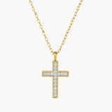 COLGANTE CRUZ Y DIAMANTES ALICA
