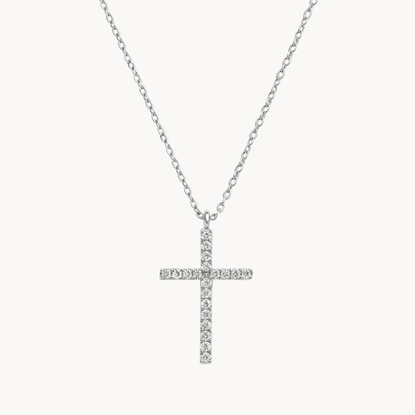 COLGANTE CRUZ Y DIAMANTES RIYA