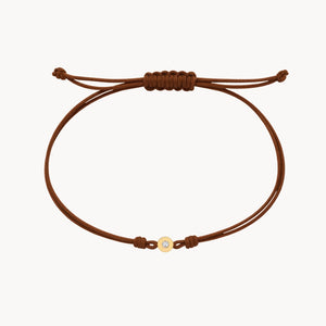 PULSERA MACRAME CON DIAMANTE FARLEY