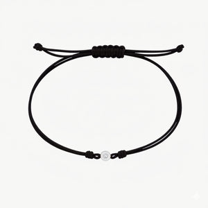 PULSERA MACRAME CON DIAMANTE FARLEY