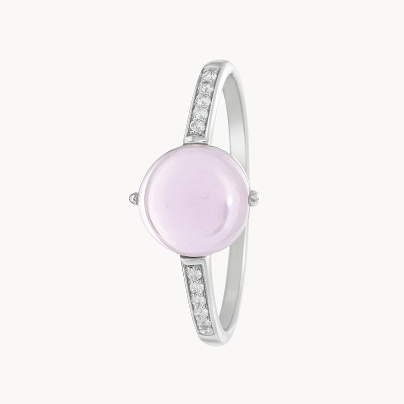 ANILLO AMATISTA Y DIAMANTES CORDELIA