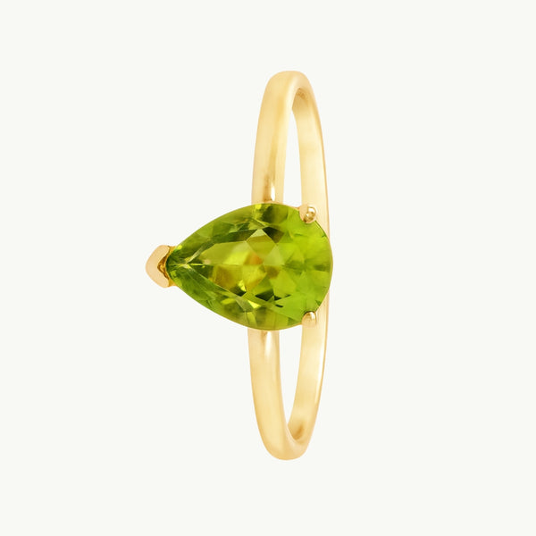 ANILLO CON OLIVINO LEONIE