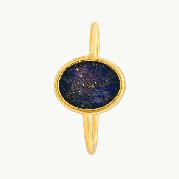 ANILLO OVAL CON LAPISLAZULI JELICA
