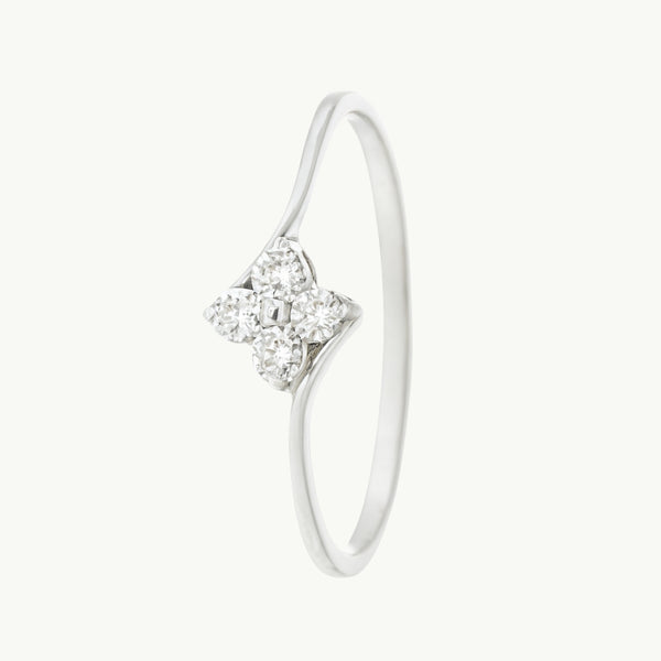 ANILLO ROMBO CON CIRCONITAS KAYIN