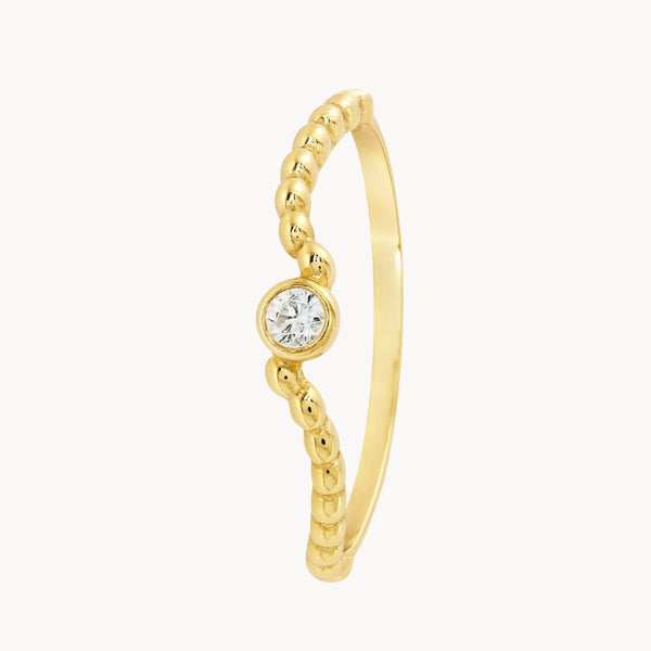 ANILLO SOLITARIO CON CIRCONITA BECKAH