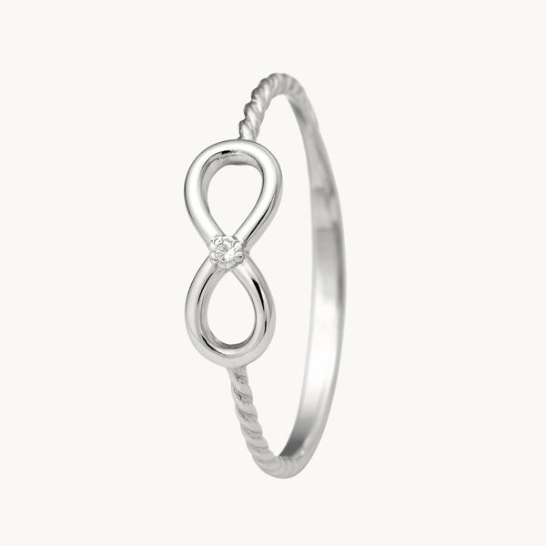 ANILLO INFINITO CON CIRCONITA JANELLE