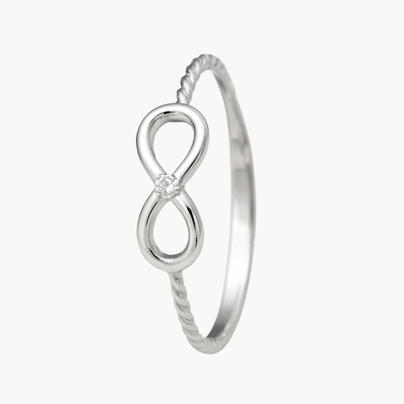 ANILLO INFINITO CON CIRCONITA JANELLE