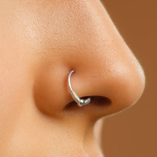 PIERCING NARIZ MUELLE Y BOLA SOTHY