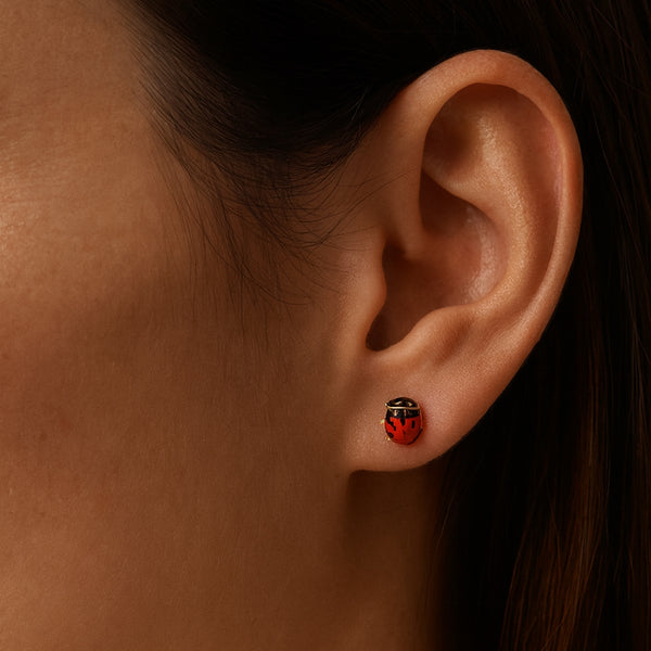 PIERCING OREJA MARIQUITA ESMALTE