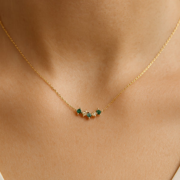 COLLAR RUBIES CON DIAMANTES RUTH