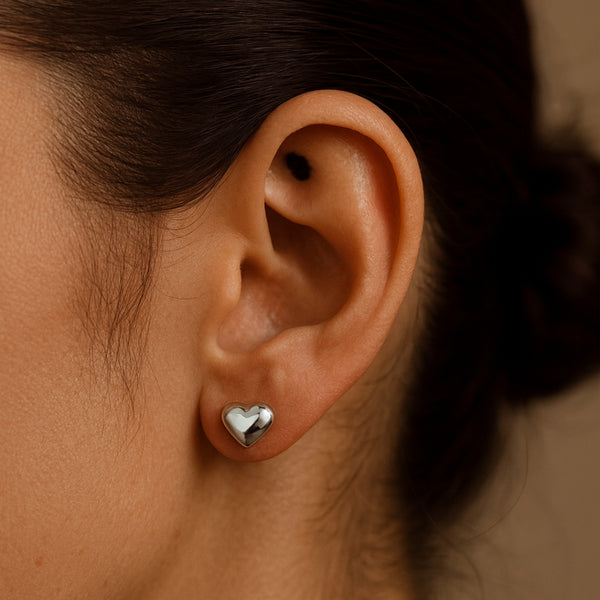 PENDIENTES CORAZON