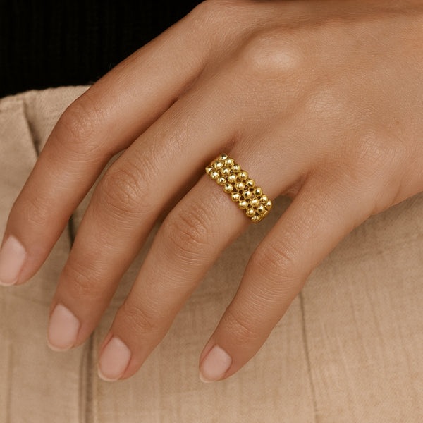ANILLO BOLAS INDAH