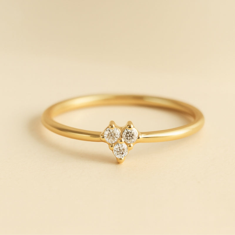 RING WITH ZIRCONIA OKSANA