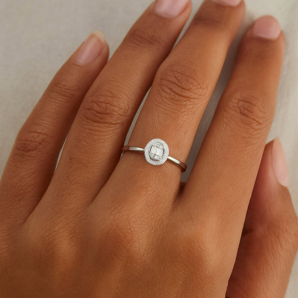 ANILLO CON DIAMANTES IRMA